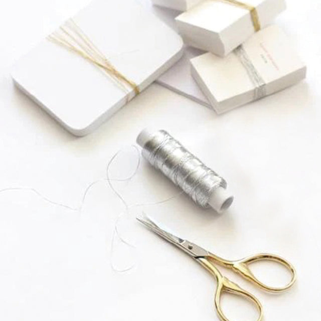 Studio Carta/Metallic Thread - Silver-100 yards (90m)