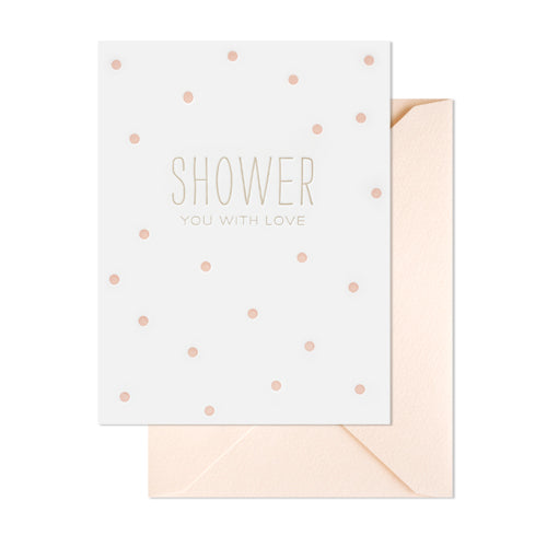 Sugar Paper/Single Card/Shower You with Love, Pink