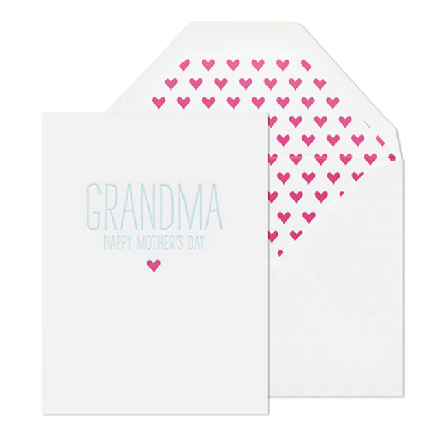 Sugar Paper/Single Card/Grandma Heart