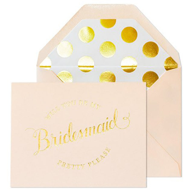 Sugar Paper/Single Card/Bridesmaid