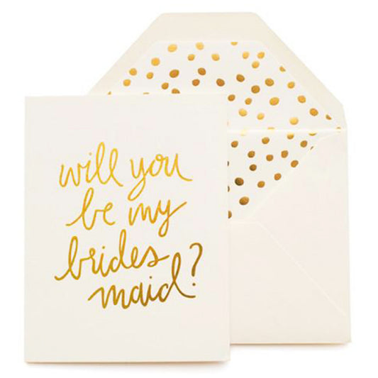 Sugar Paper/Single Card/Playful Bridesmaid