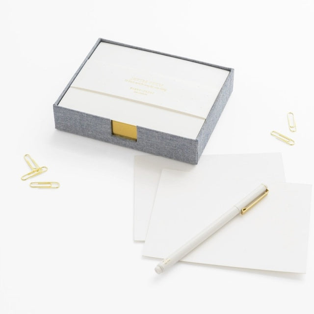 Sugar Paper/Memo Pad/Desk Jotter, Chambray