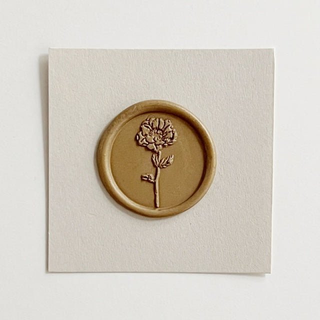 Paper Tree/Sealing Stamp &amp; Wax/Paper Tree 10th Anniversary Sealing Stamp -Anemone