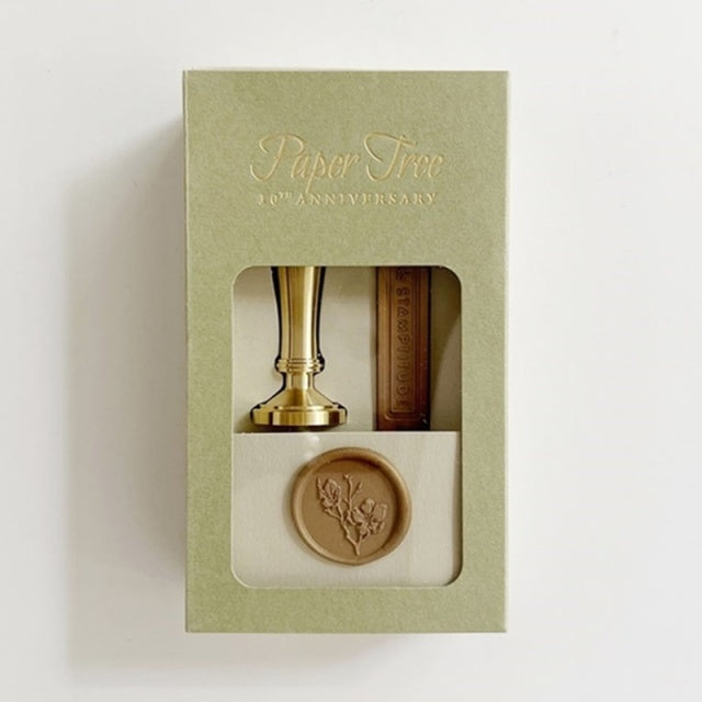 Paper Tree/Sealing Stamp &amp; Wax/Paper Tree 10th Anniversary Sealing Stamp -Magnolia