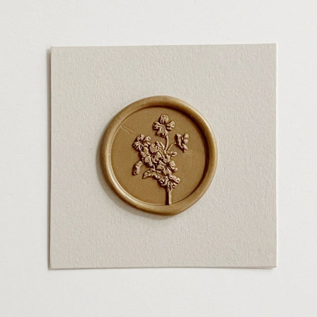 Paper Tree/Sealing Stamp &amp; Wax/Paper Tree 10th Anniversary Sealing Stamp -Dogwood