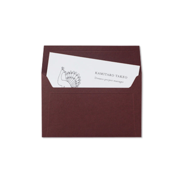 Takeo/Envelope Petit/Dressco Envelope Petit: Wine Red