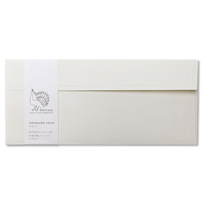 TAKEO PAPER PRODUCTS/Envelope Long/Dressco Envelope Long: White