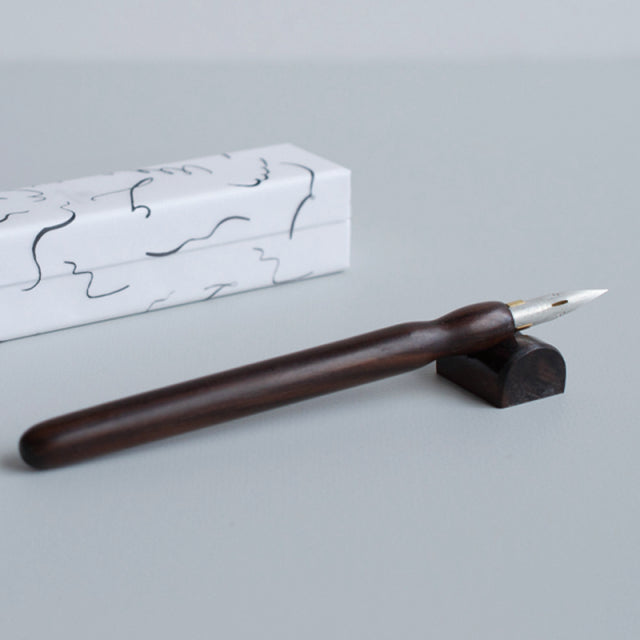 Tag Stationery/Calligraphy Holder/Dip Pen Set for Enjoying Ink Ebony