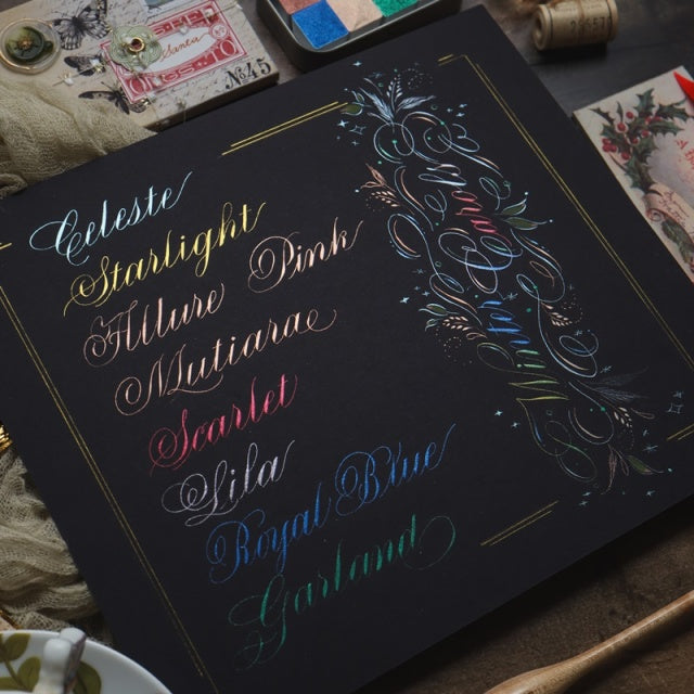 The Creative Kinds/Calligraphy Ink/Winter Carols Set