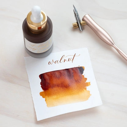 Tom's Studio/カリグラフィーインク/Calligraphy Ink - Walnut