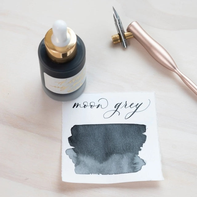 Tom's Studio/Calligraphy Ink/Calligraphy Ink - Moon Gray