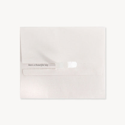 UWP LUXE/Single Card/Wildflower Envelope