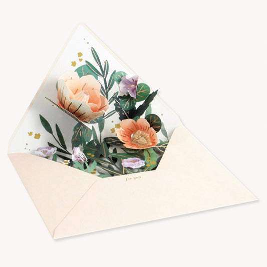 UWP LUXE/Single Card/Wildflower Envelope