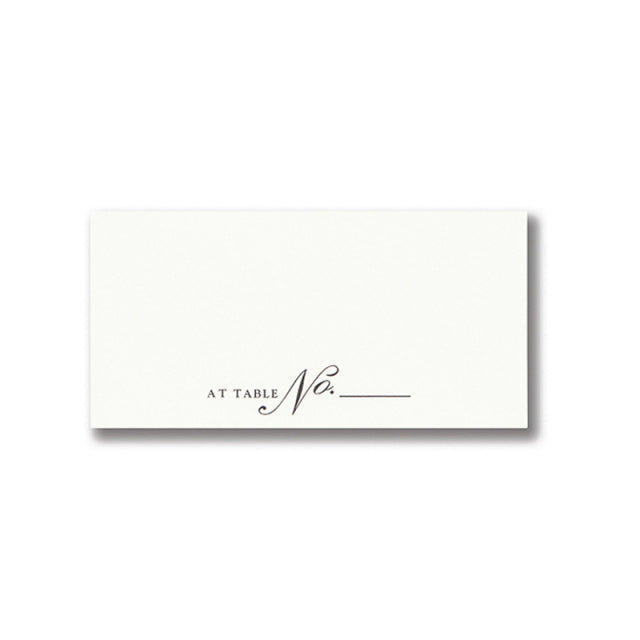 【在庫限り】Vera Wang/プレイスカード25枚セット/Table No. Place Cards