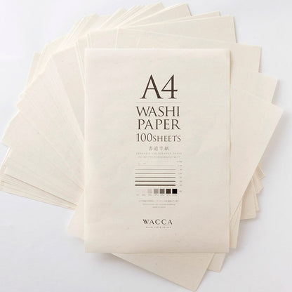 WACCA/Calligraphy paper/A4 calligraphy paper, beige, 100 sheets