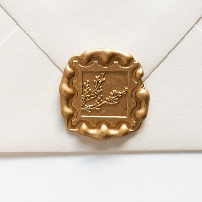 Written Word Calligraphy/Sealing Stamp/Winterberries Wax Seal