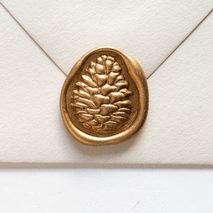 Written Word Calligraphy/Sealing Stamp/Pinecone Wax Seal