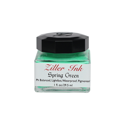 Ziller/カリグラフィーインク/Ziller Ink 1oz：Spring Green