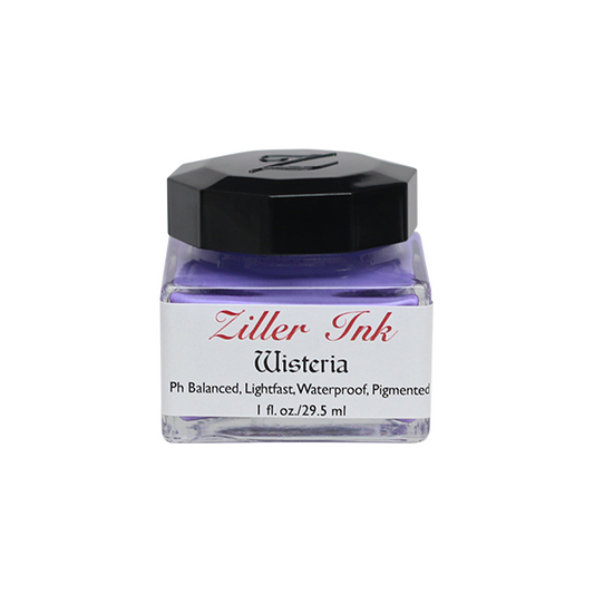 【在庫限り】Ziller/カリグラフィーインク/Ziller Ink 1oz：Wisteria