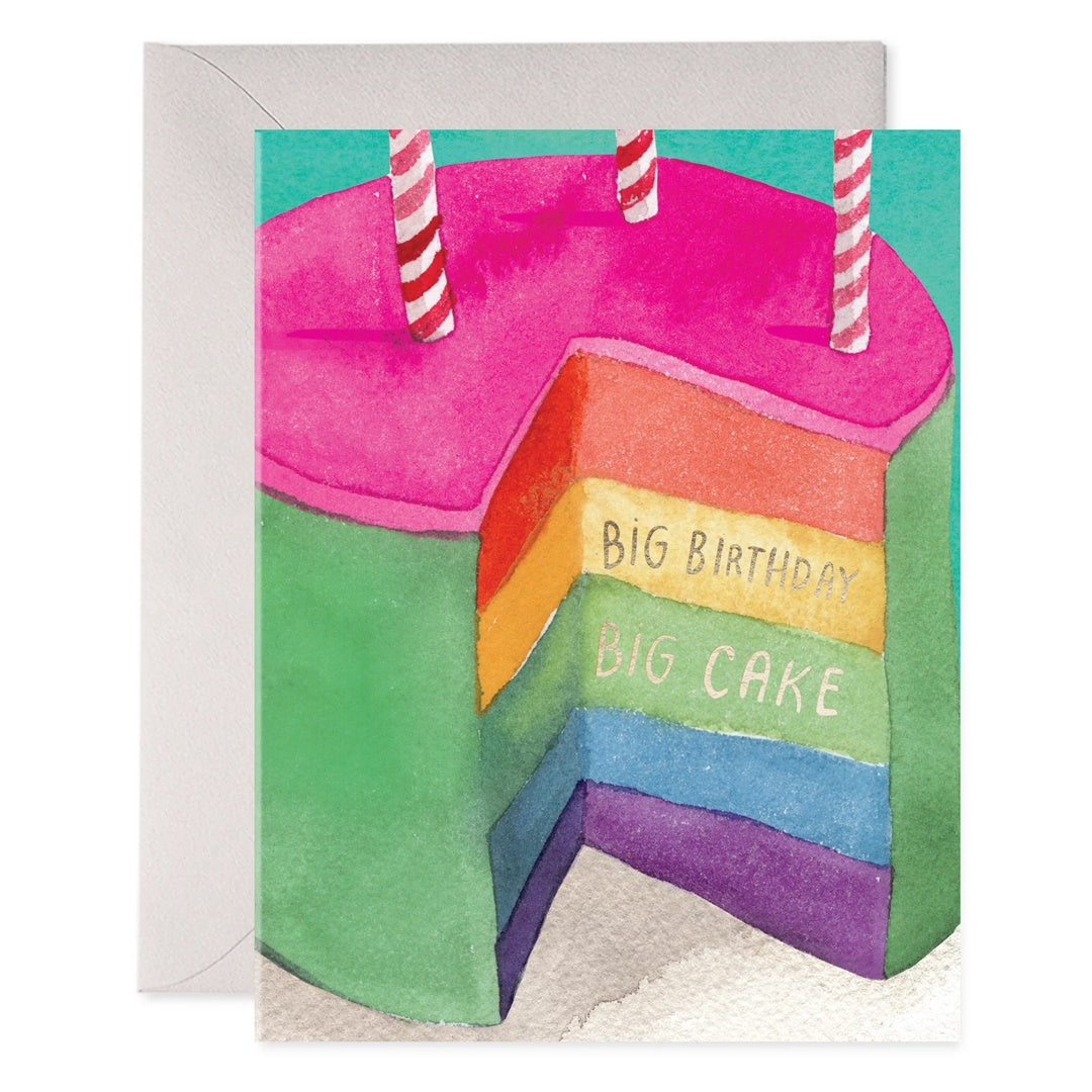 E.Frances/Single Card/Big Cake