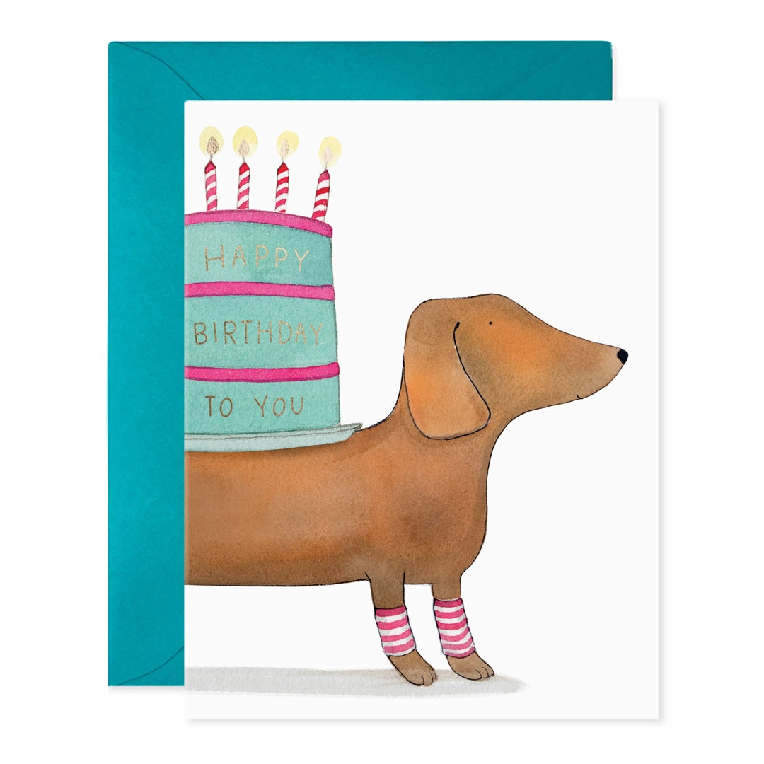 E.Frances/Single Card/Silinky Dog Birthday