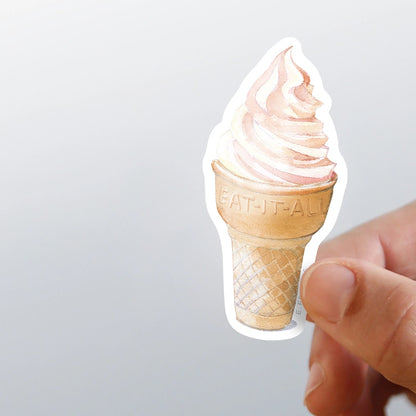 E.Frances/Sticker/Ice Cream Sticker