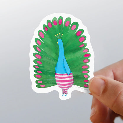 E.Frances/Sticker/Peacock Sticker