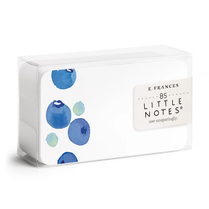 E.Frances/Mini Cards 85-piece set/Blueberries Little Notes