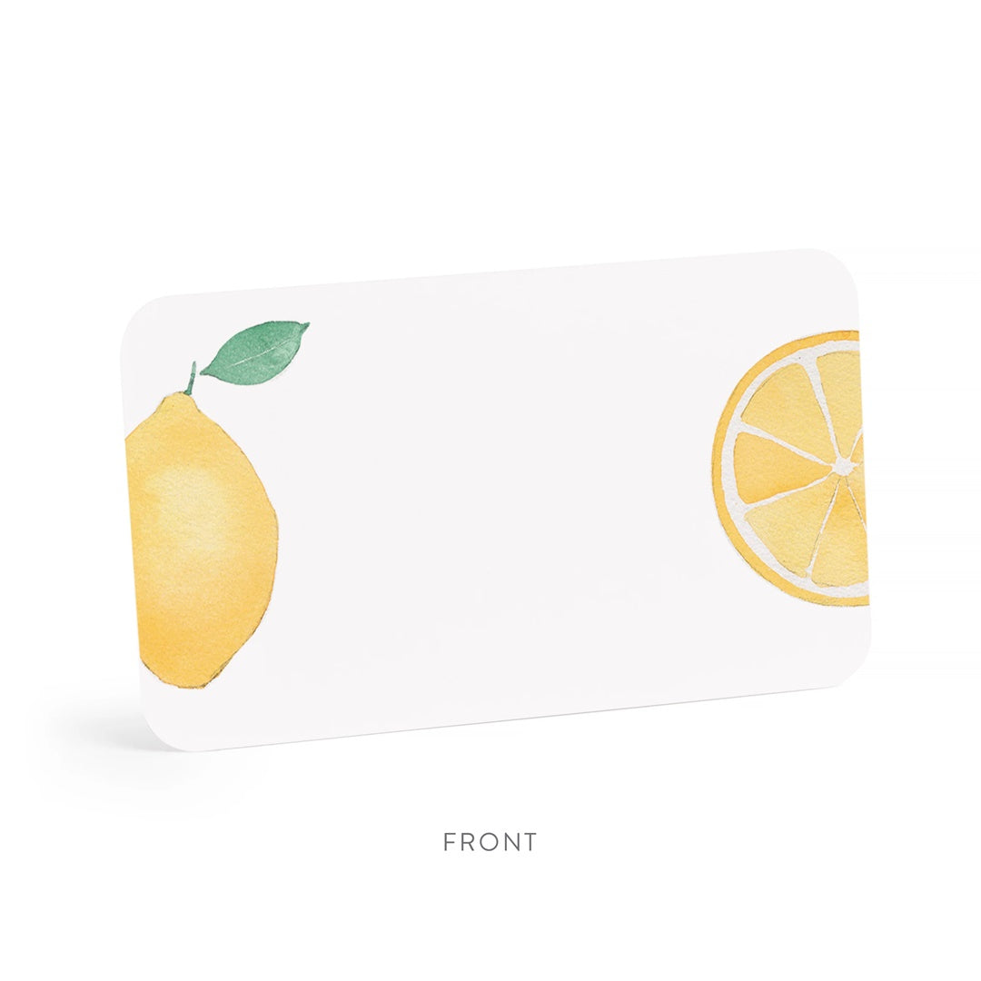 E.Frances/Mini Cards 85 Piece Set/Lemon Little Notes