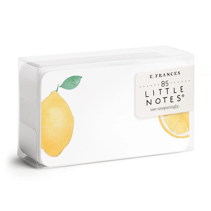 E.Frances/Mini Cards 85 Piece Set/Lemon Little Notes