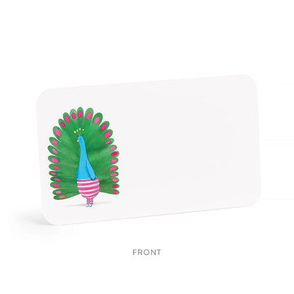 E.Frances/Mini Cards 85 Piece Set/Peacock Little Notes