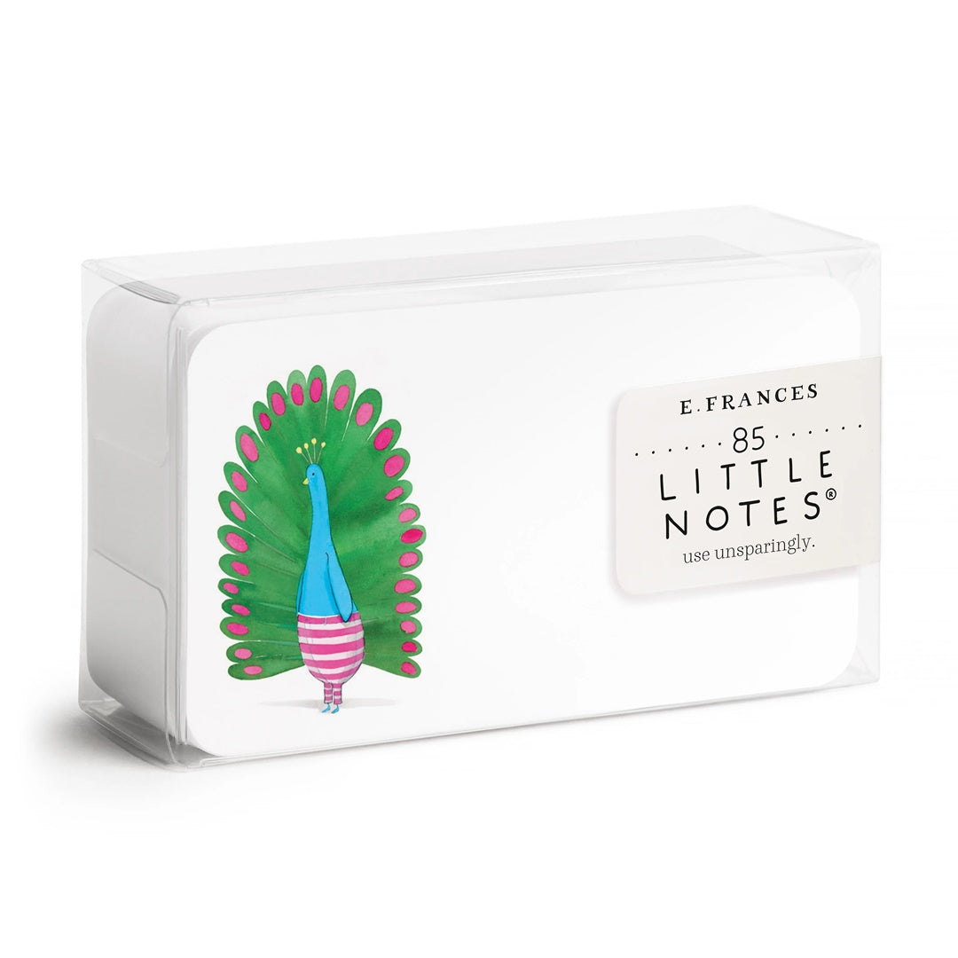 E.Frances/Mini Cards 85 Piece Set/Peacock Little Notes