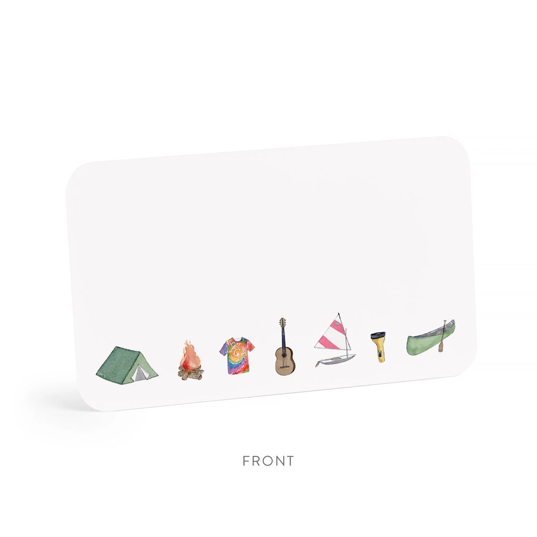 E.Frances/Mini Cards 85 Piece Set/Camp Little Notes