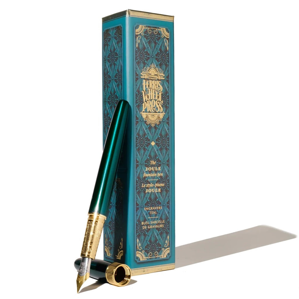 Ferris Wheel Press/Fountain pens/The Bijou Fountain Pen - Printmaker's Teal