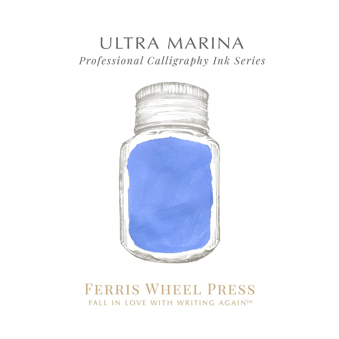 Ferris Wheel Press/カリグラフィーインク/Fanciful Events Collection - Ultra Marina 28ml