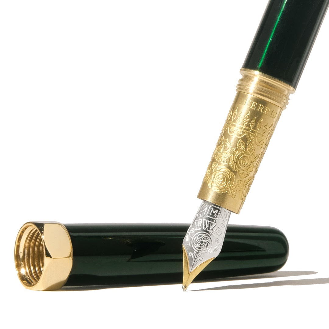 Ferris Wheel Press/万年筆/The Bijou Fountain Pen - Emerald Gardens