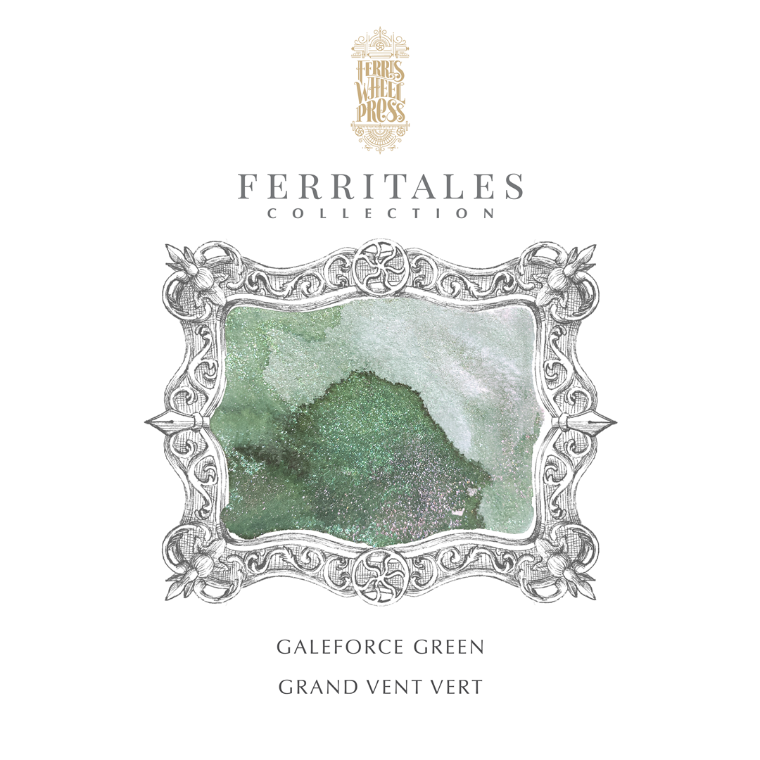 Ferris Wheel Press/インク/The FerriTales Collection - Galeforce Green 20ml