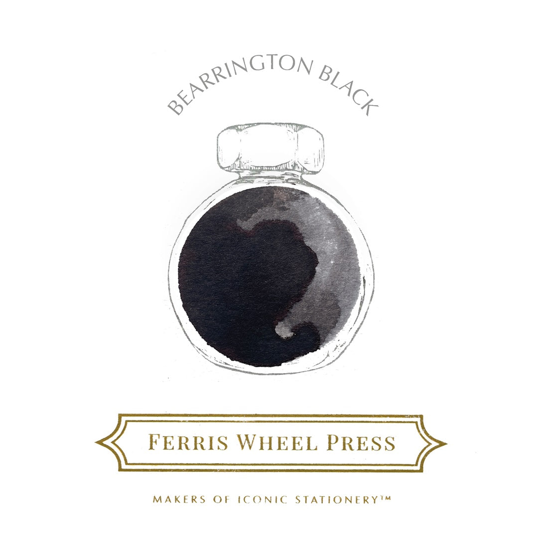 Ferris Wheel Press/インクポット/Bearrington Black 10ml Ink Pots