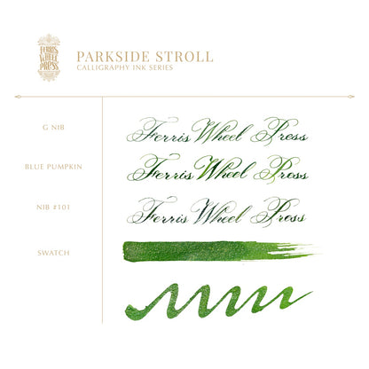 [Released on 9/6] Ferris Wheel Press/Calligraphy Ink/Fanciful Events Collection - Parkside Stroll 28ml