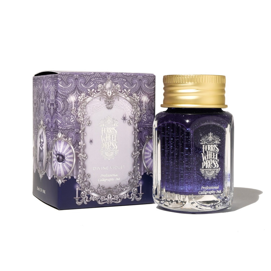 [Released on 9/6] Ferris Wheel Press/Calligraphy Ink/Fanciful Events Collection - Divine Violet 28ml