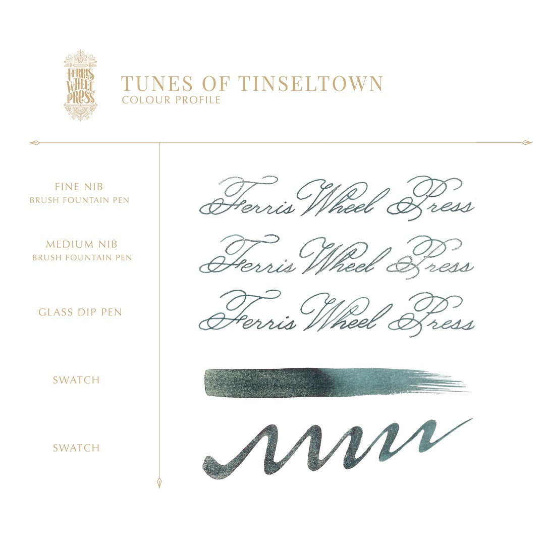 【11/1発売】Ferris Wheel Press/インク/Tunes Of Tinseltown 38ml