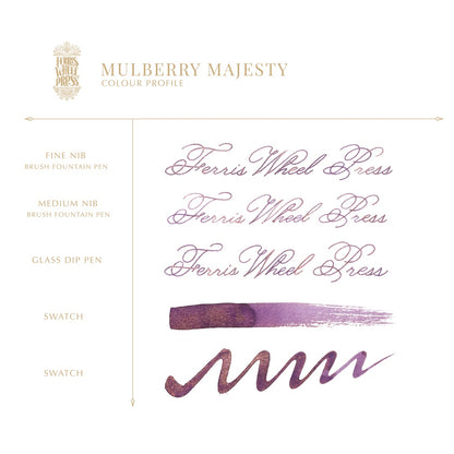 【12/6発売】Ferris Wheel Press/インク/Malberry Majyesty 38ml