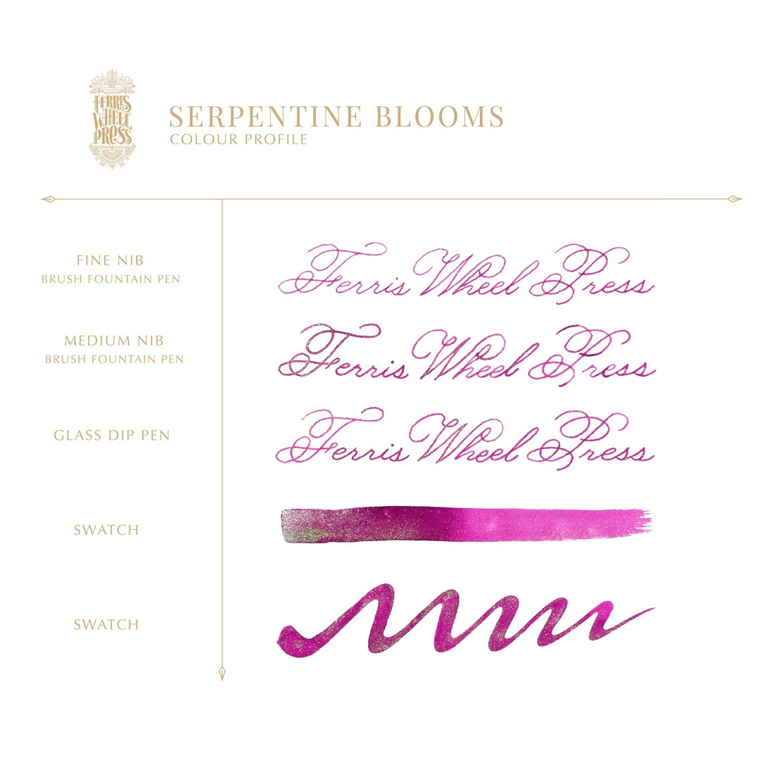 【1/3発売】Ferris Wheel Press/インク/Serpentine Blooms 2025 Limited Edition 38ml