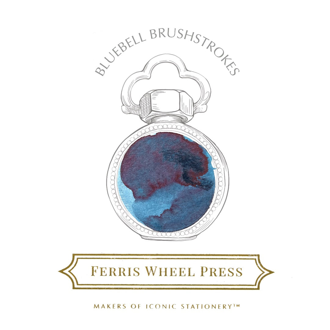 【1/3発売】Ferris Wheel Press/インク/Bluebell Brushstrokes 38ml