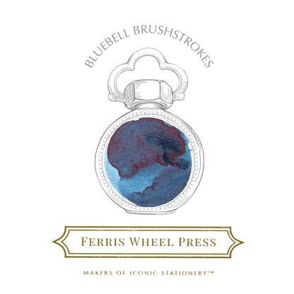 【1/3発売】Ferris Wheel Press/インク/Bluebell Brushstrokes 38ml