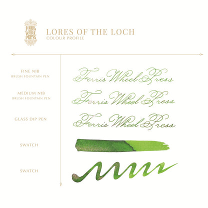 【2/7発売】Ferris Wheel Press/インク/The FerriTales Collection - Lores of the Loch 20ml