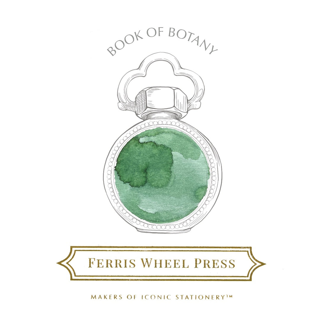 【2/7発売】Ferris Wheel Press/インクポット/Book of Botany 10ml Ink Pots