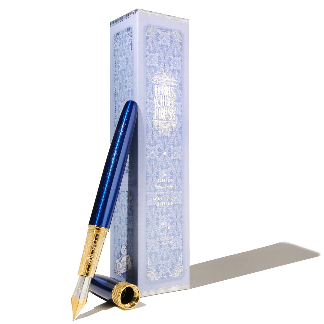 【2/21発売】Ferris Wheel Press/万年筆/The Joule Fountain Pen -  Blue Revelry - Fine