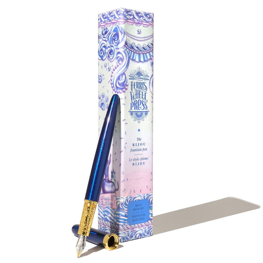 【2/21発売】Ferris Wheel Press/万年筆/The Bijou Fountain Pen -  Blue Revelry