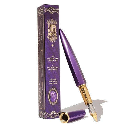 Ferris Wheel Press/万年筆/The Marquise Fountain Pen - Aubergine - Fine